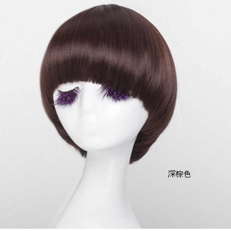 時尚女式韓國假發短發 女發型流行短發 學生白領wigs假頭套s2001
